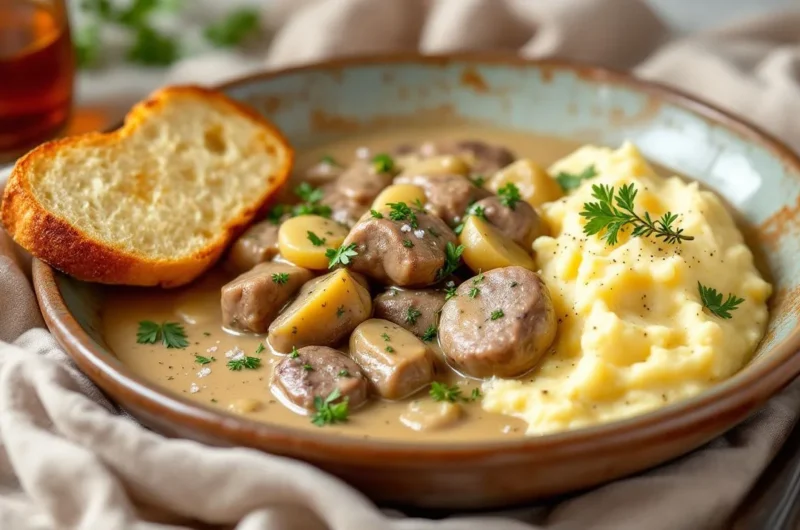Beef Kidney Recipe French Rognon Recipe Card